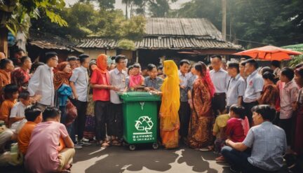 bandung community waste management