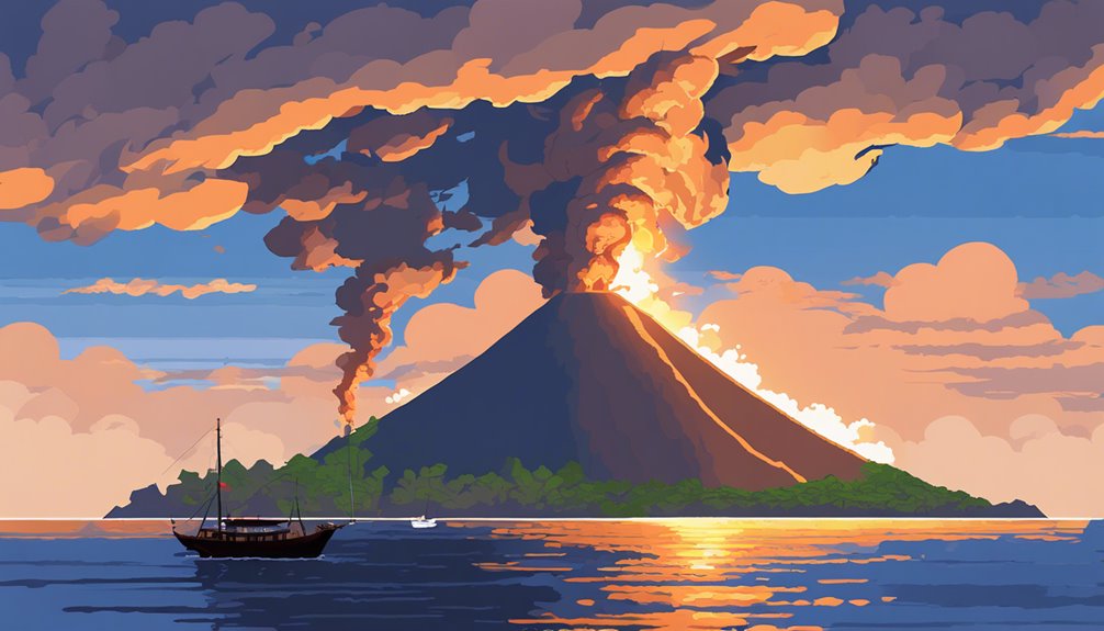 birth of anak krakatau