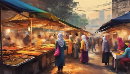 halal cuisine in bandung