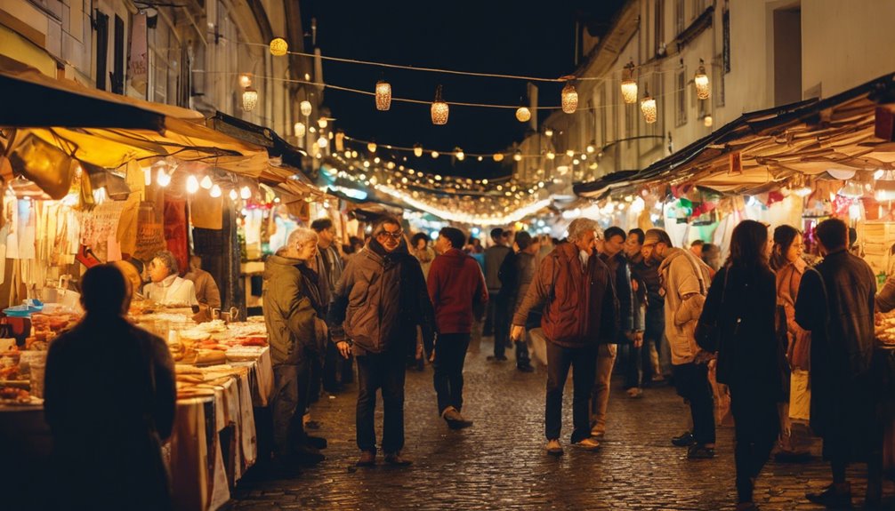 night market shopping experience