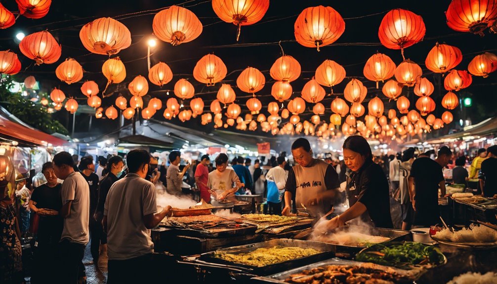 popular night market attractions