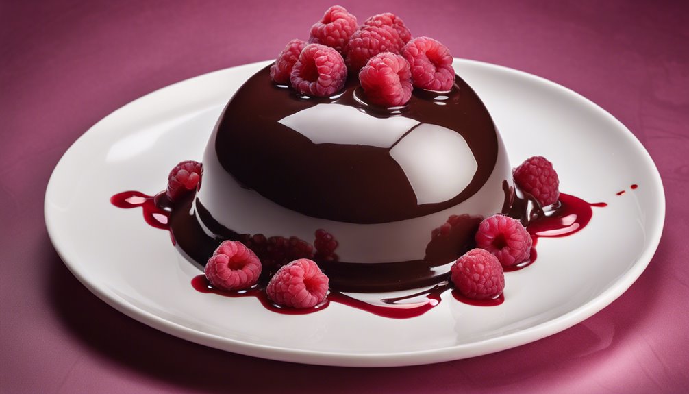 raspberry chocolate dessert delight