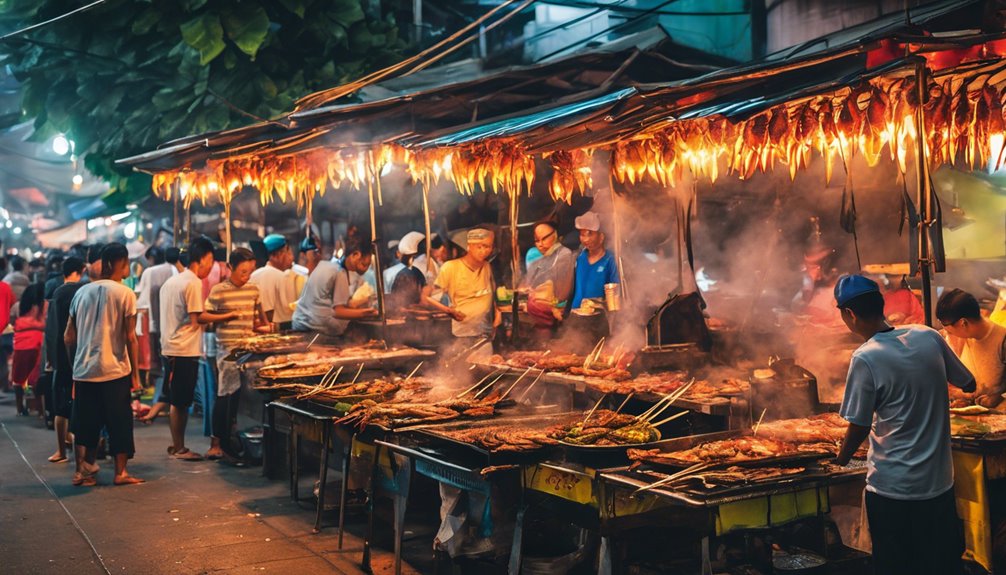 seafood and grilled dishes