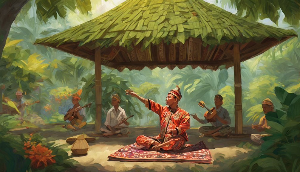 traditional sundanese entertainment poetry