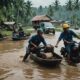 flash floods and landslides