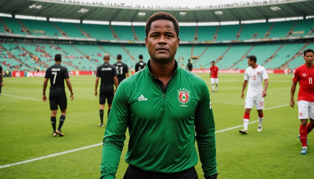 kluivert coaches indonesia national team