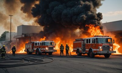 motorcycle workshop fire pasar minggu