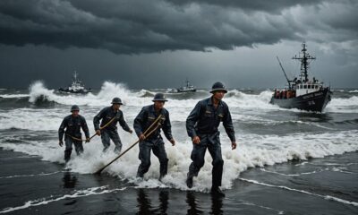 navy and fishermen collaborate