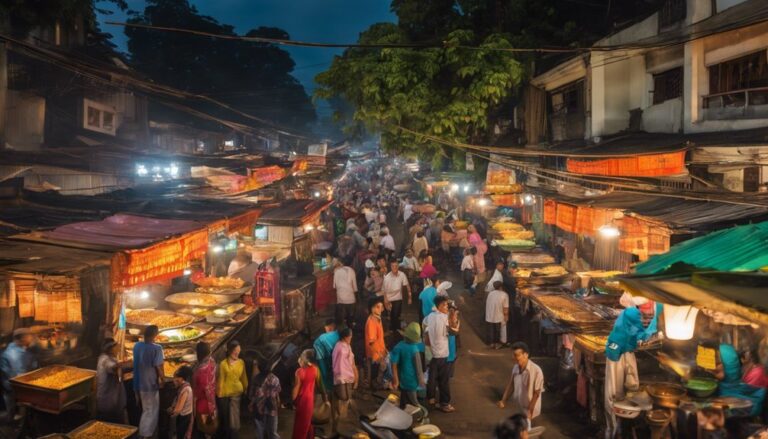 night street food bandung