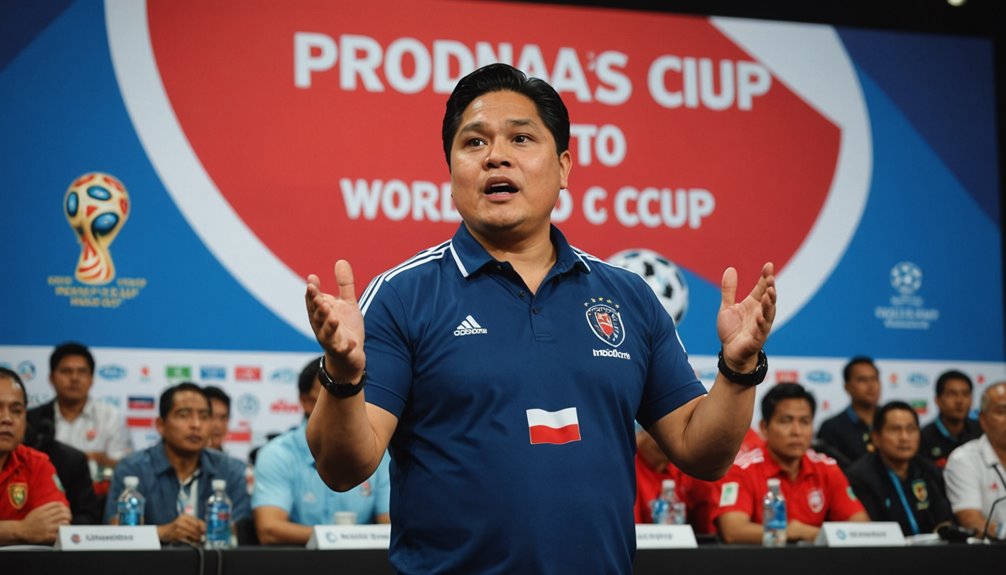 erick thohir s world cup ambition