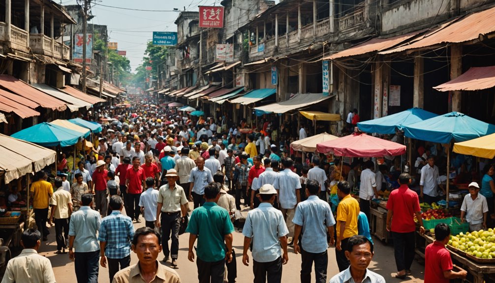 indonesian population surge cambodia