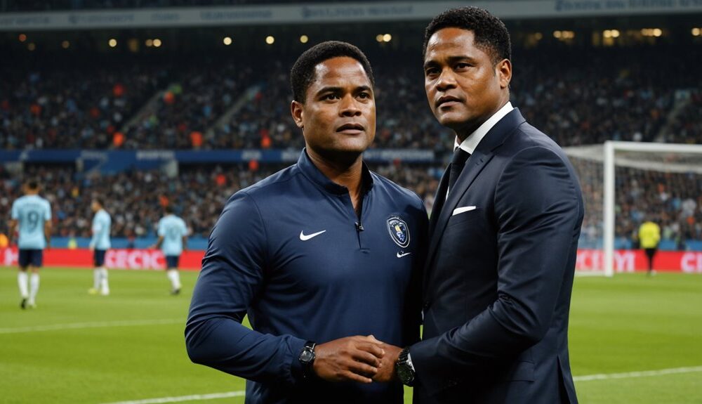 kluivert s controversial career shift