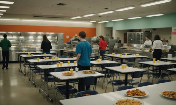 menu offered students declined