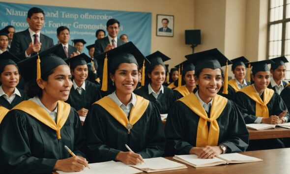 diploma yang dipegang oleh perusahaan