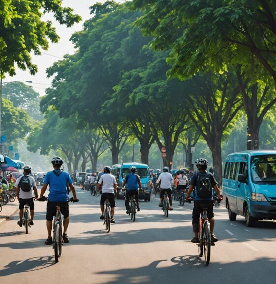 tidak ada kendaraan pribadi mingguan