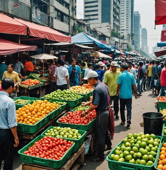 Indonesia ekonominya tumbuh 4,87%