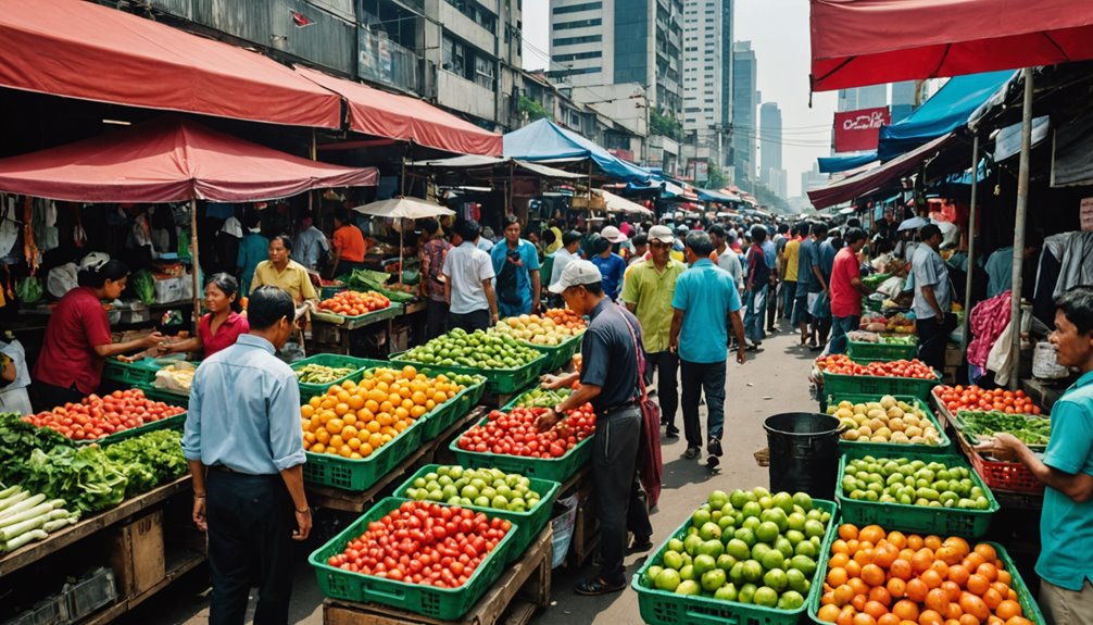 Indonesia ekonominya tumbuh 4,87%