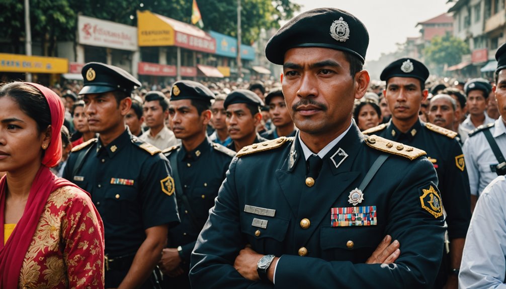 perilaku petugas yang sombong diamati