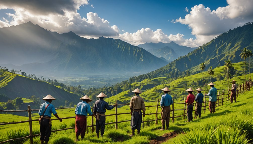 perbedaan konstruksi pagar rinjani